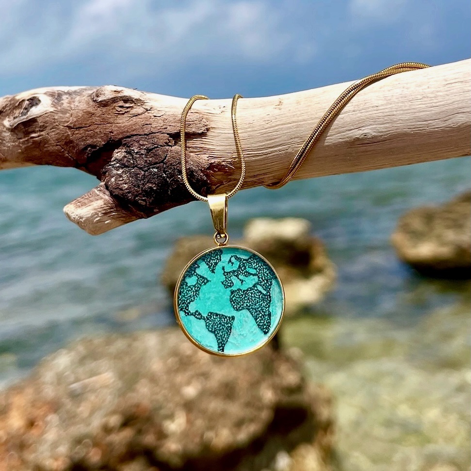 Colgante Mapa Mundi