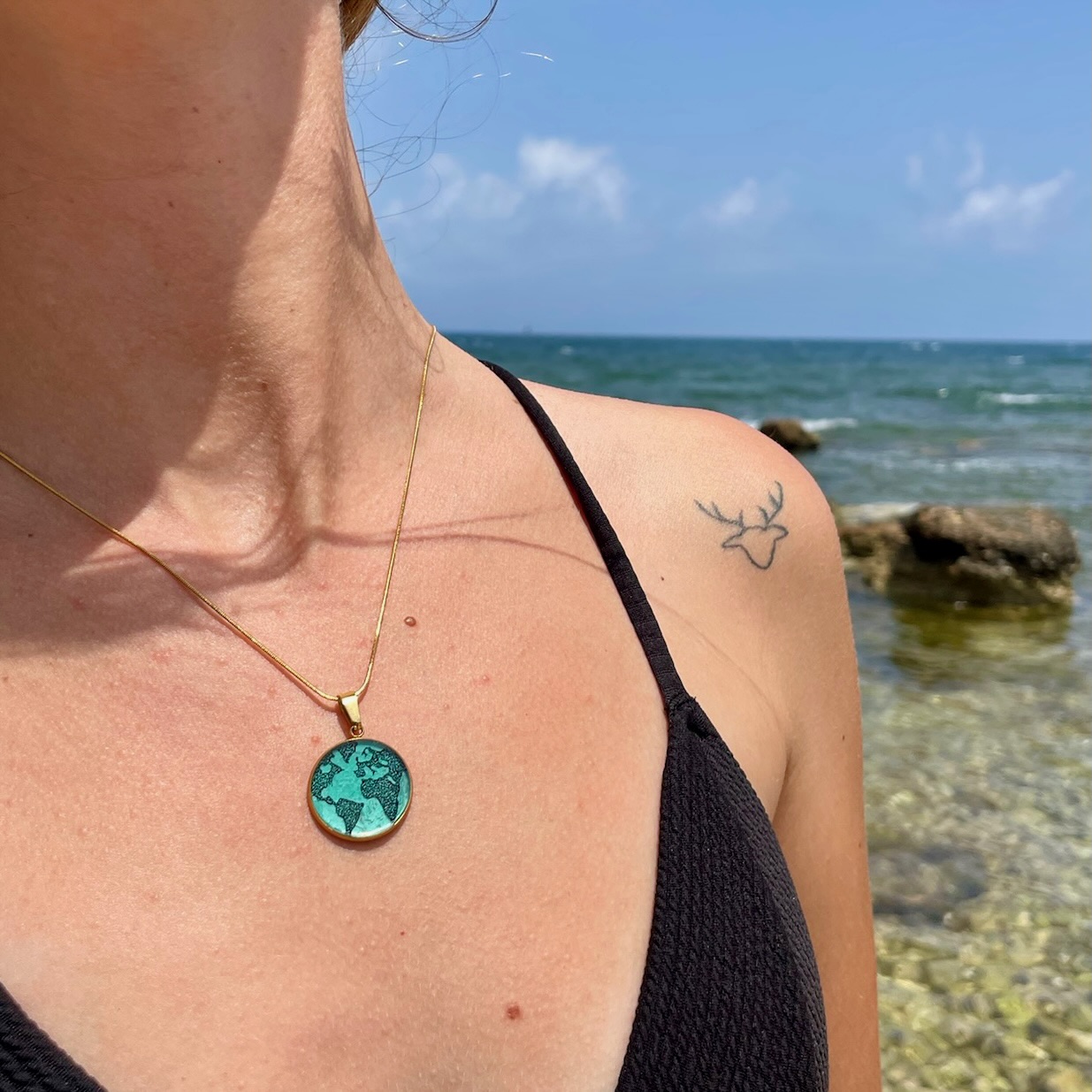 Colgante Mapa Mundi - Imagen 2